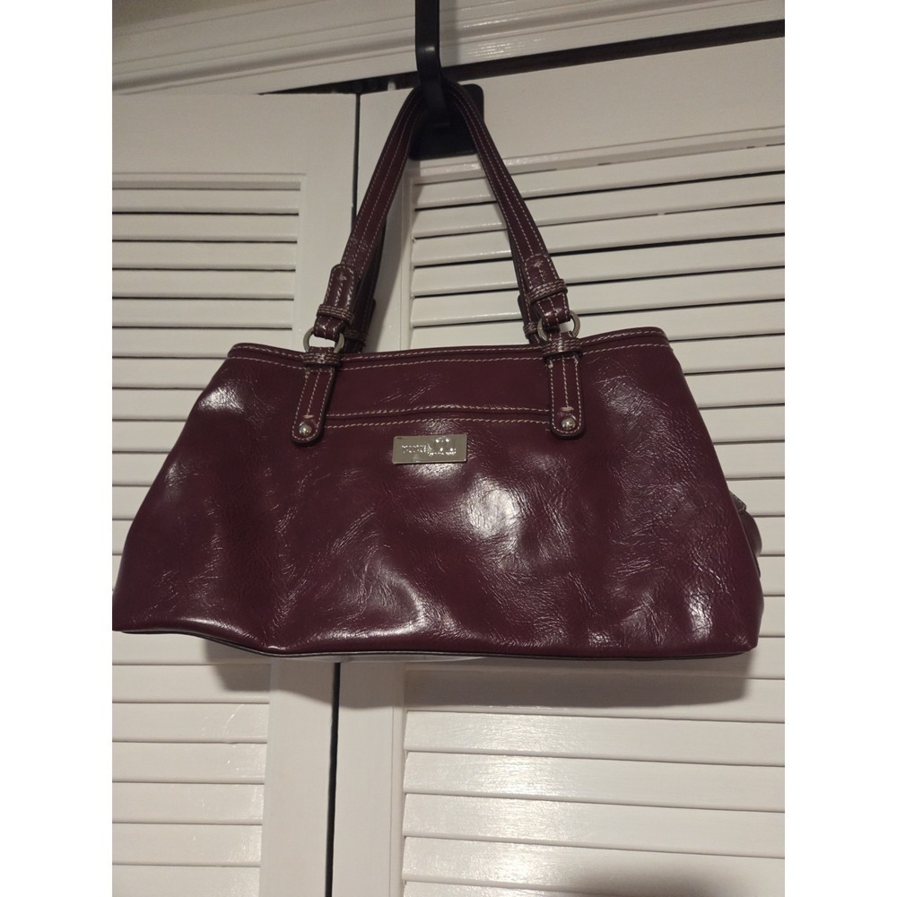 Nine & Co. Maroon Handbag